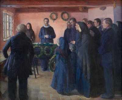 Eine Beerdigung von Anna Ancher